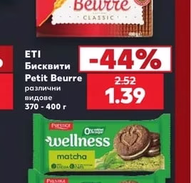 ETI Бисквити Petit Beurre