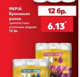 PAPIA Кухненска ролка