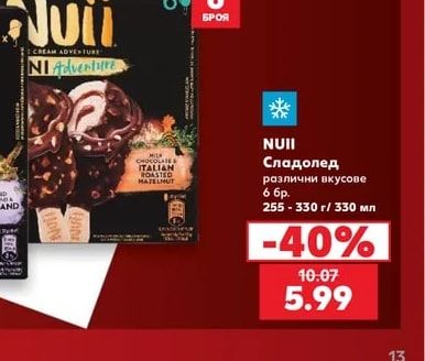 NUII Сладолед