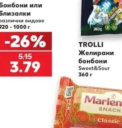 ROSHEN Бонбони или Близалки
