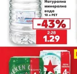 ХИСАР Натурална минерална вода