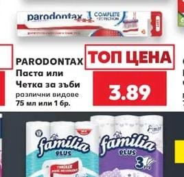 PARODONTAX Паста или Четка за зъби