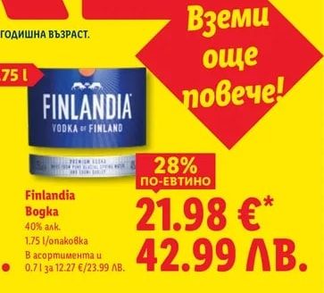 Finlandia Водка
