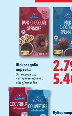 Шоколадова поръска