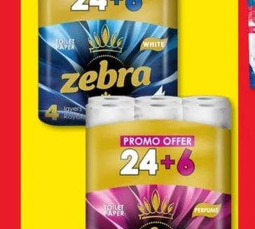 Zebra Тоалетна хартия