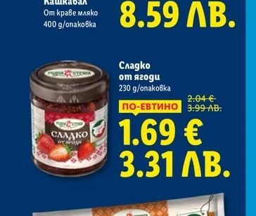 Сладко от ягоди