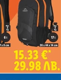 CRIVIT Раница