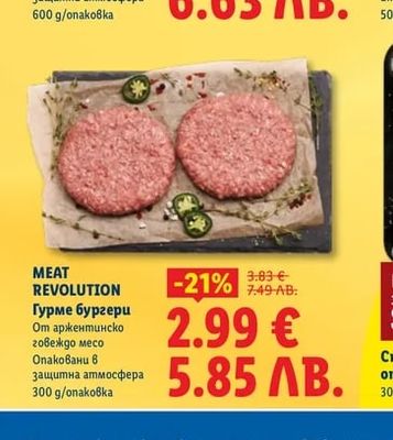 MEAT REVOLUTION Гурме бургери