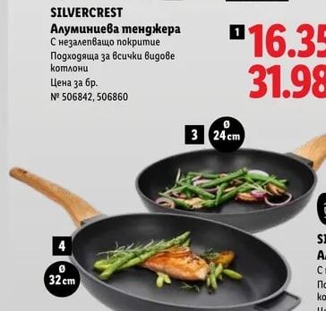 SILVERCREST Алуминиев тиган