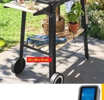 GRILLMEISTER Грил на дървени въглища