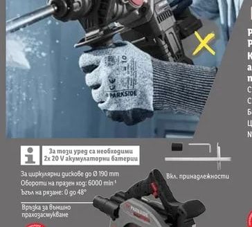 PARKSIDE PERFORMANCE Комбиниран акумулаторен перфоратор