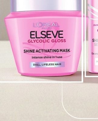 L'Oréal Paris ELSEVE GLYCOLIC GLOSS CORE Маска за коса