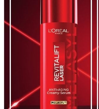 L'ORÉAL REVITALIFT LASER КРЕМ-СЕРУМ ЗА КОРЕКЦИЯ НА БРЪЧКИ, ТЪМНИ ПЕТНА И МАТОВ ТЕН.