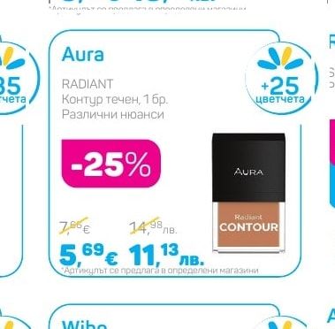 Aura Контур течен