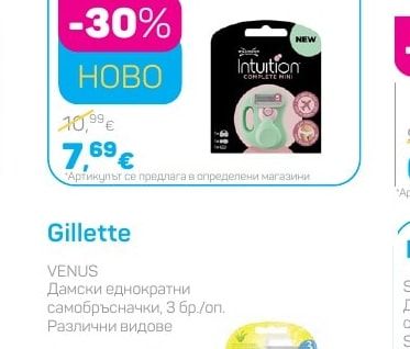 Wilkinson SWORD INTUITION Дамска система за бръснене Complete Mini