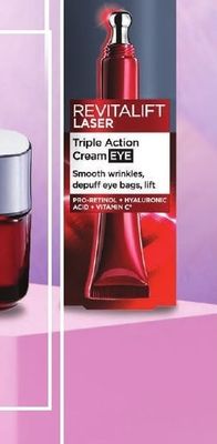 L'Oréal Paris REVITALIFT LASER Околоочен крем против торбички