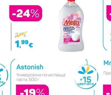 Medix Концентриран балсам за съдове CLEAN&EASY