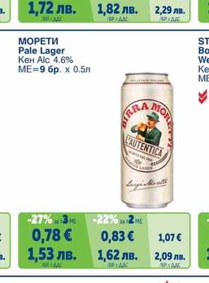 ХАЙНЕКЕН Pale Lager Original Alc 5%