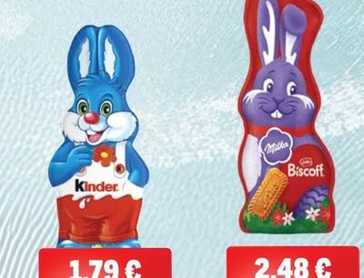 KINDER Шоколадова фигура Заек