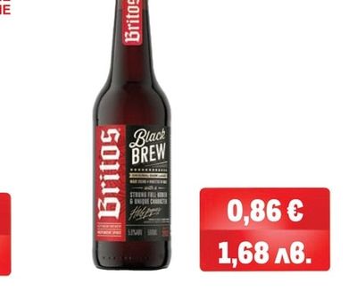 BRITOS BRITOS Black Brew Alc 5%