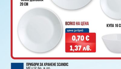 ПРИБОРИ ЗА ХРАНЕНЕ SCANDIC лъжица основна