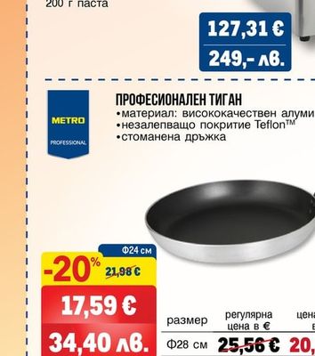 METRO PROFESSIONAL УРЕД ЗА ПАСТА С 2 ПАКЕТА ОТ 5 КГ ПАСТА ПО ИЗБОР