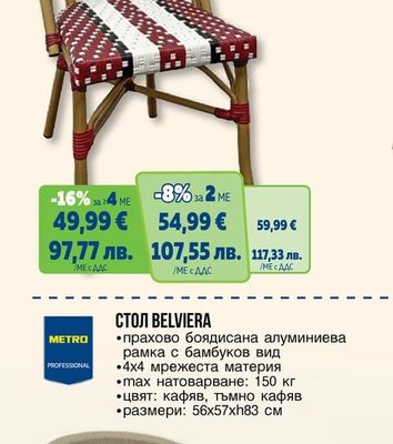 METRO PROFESSIONAL Стол