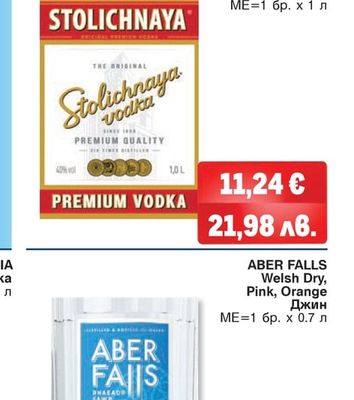 STOLICHNAYA Водка