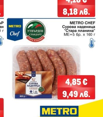 ДЕМЕТРА Шишчета от свинско месо и зелени чушки