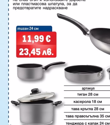 PIARDI HOME тиган 24 см