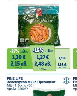 FINE LIFE Бейби моркови