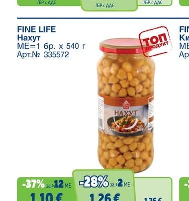 FINE LIFE Лозови листа