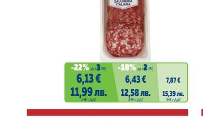 METRO CHEF САЛАМ НАПОЛИ СЛАЙС