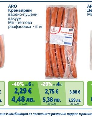 ARO Кренвирши варено-пушени вакуум