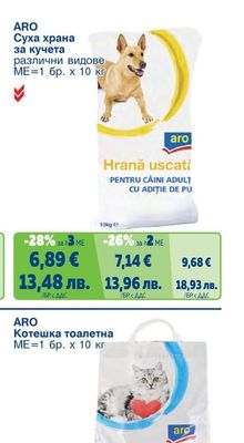 ARO Суха храна за кучета различни видове
