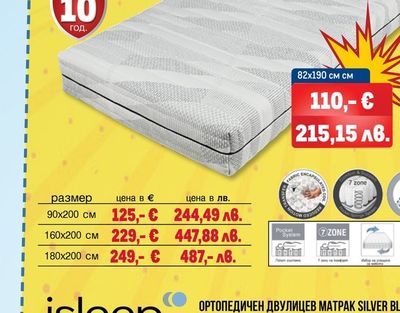 METRO PROFESSIONAL МАТРАК MULTI ZONE POCKET