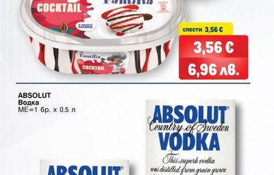 ABSOLUT Водка