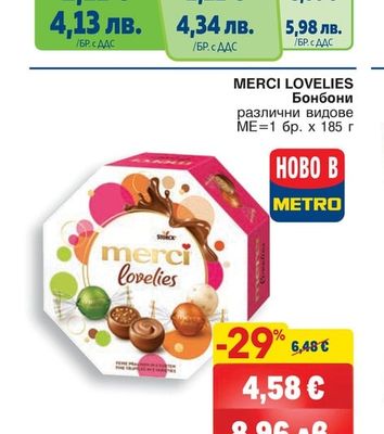 MERCI LOVELIES Бонбони
