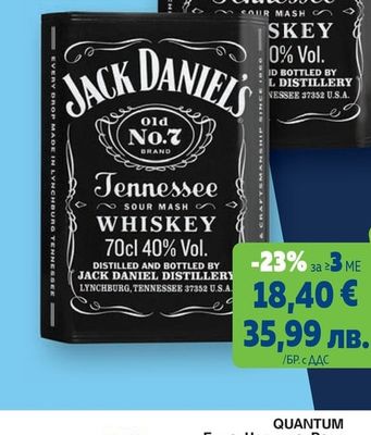 JACK DANIEL'S Тенеси уиски