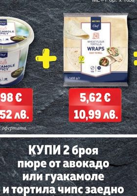 METRO CHEF Пюре от авокадо, Гуакамоле, Гуакамоле пикантно
