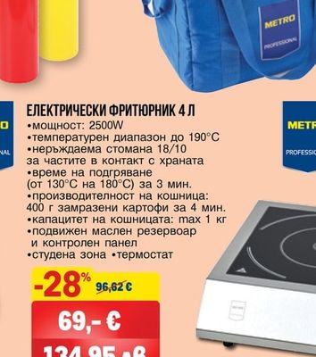 METRO УНИВЕРСАЛНА ЩИПКА 20X6 CM