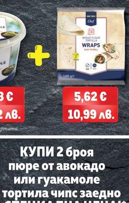 METRO CHEF Пюре от авокадо, Гуакамоле, Гуакамоле пикантно