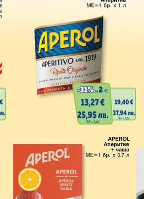 APEROL Аперитив
