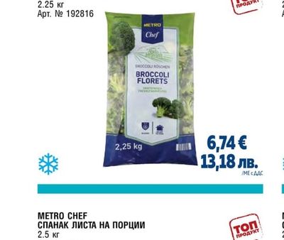 БРОКОЛИ 40-60 MM