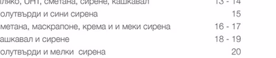 Полутвърди и сини сирена