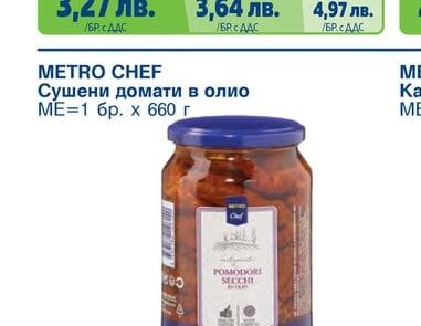 Сушени домати в олио