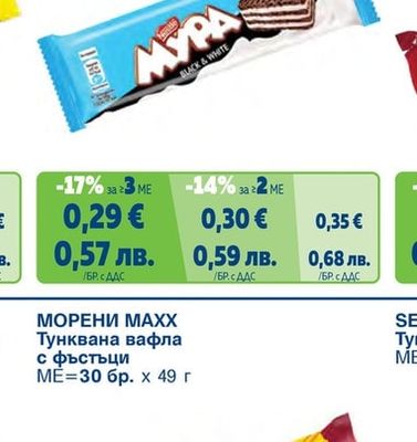 Вафла различни видове