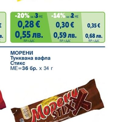 Тунквана вафла различни видове