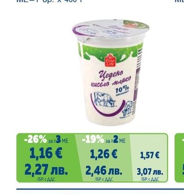 Цедено мляко 10%