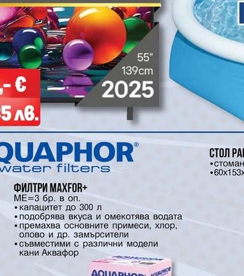 AQUAPHOR ФИЛТРИ MAXFOR+